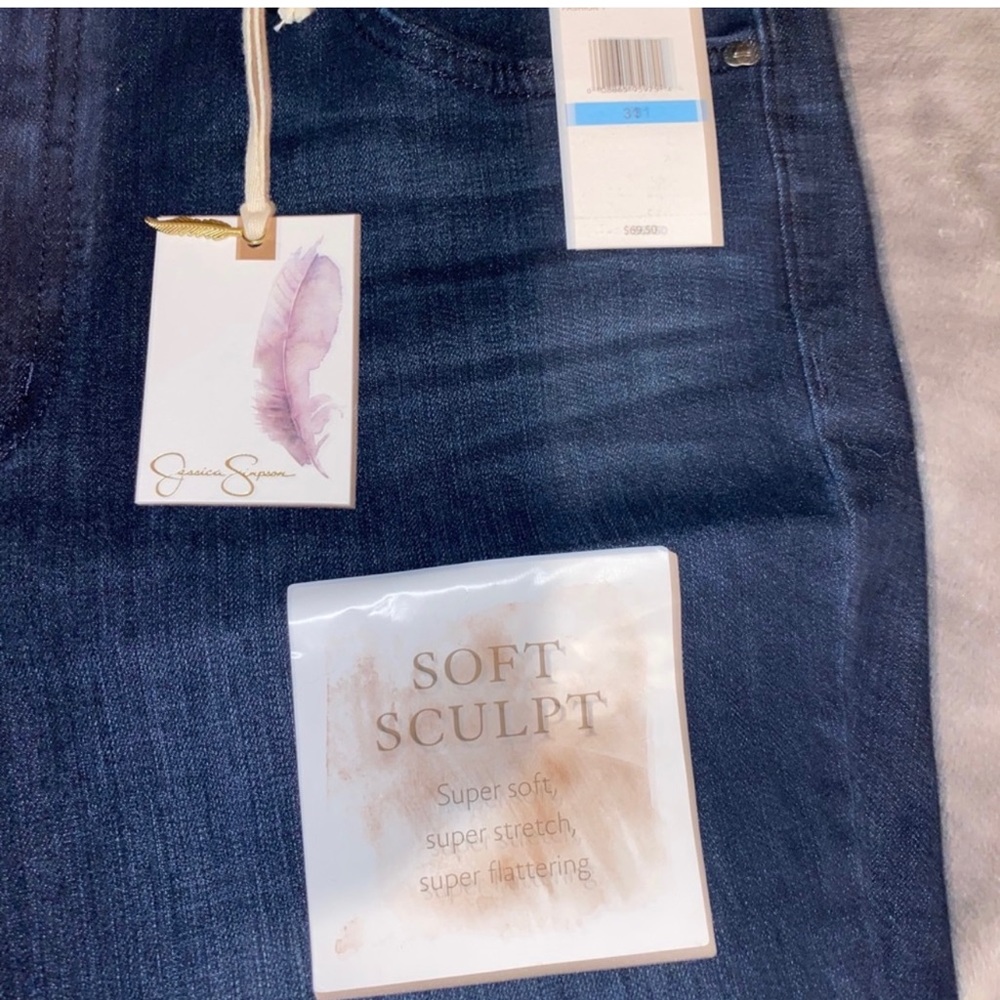 NWT Jessica Simpson Soft Sculpt boot cut jeans.